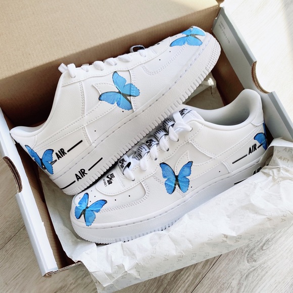 Nike Air Force 1 Custom butterfly 🦋 - Picture 5 of 13